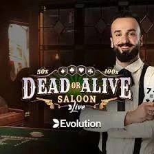 Dead or Alive: Saloon by Evolution, showcased at ivibetlogin.pl – game logo