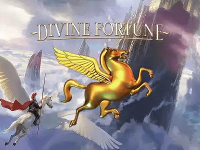 Divine Fortune logo by NetEnt Ivibet