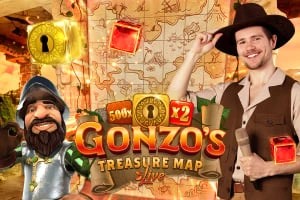 Enjoy Gonzo&#039;s Treasure Map by Evolution – logo hosted on ivibetlogin.pl